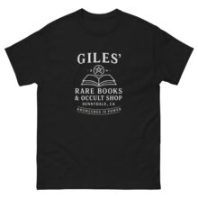 Giles’ Rare Books & Occult Shop – Sunnydale Tee | Buffy-Inspired Shirt