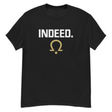 Indeed. Stargate SG-1 Shirt – Teal’c Inspired Minimalist Tee