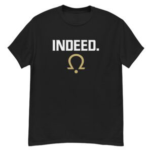Indeed. Stargate SG-1 Shirt – Teal’c Inspired Minimalist Tee