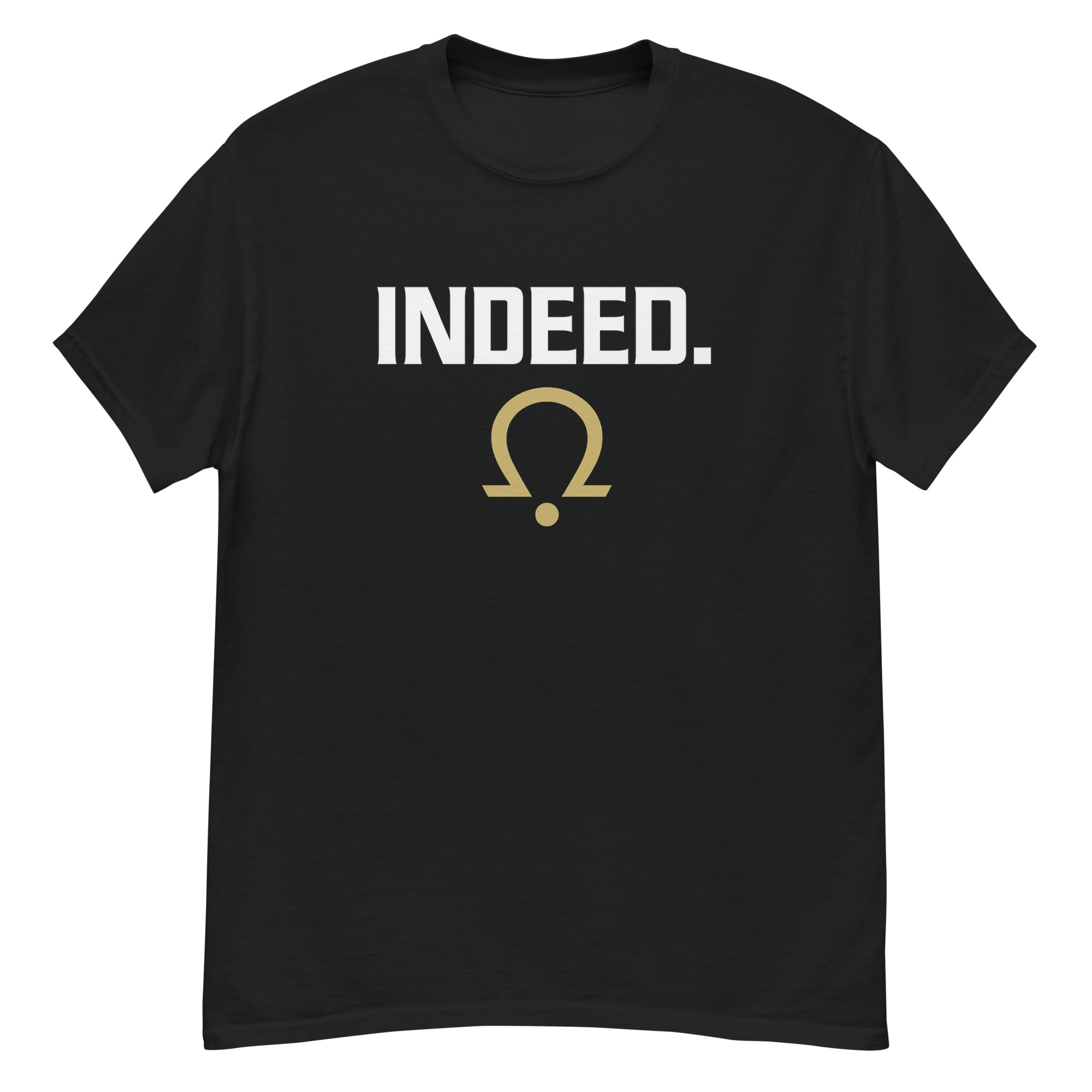 Indeed. Stargate SG-1 Shirt – Teal’c Inspired Minimalist Tee