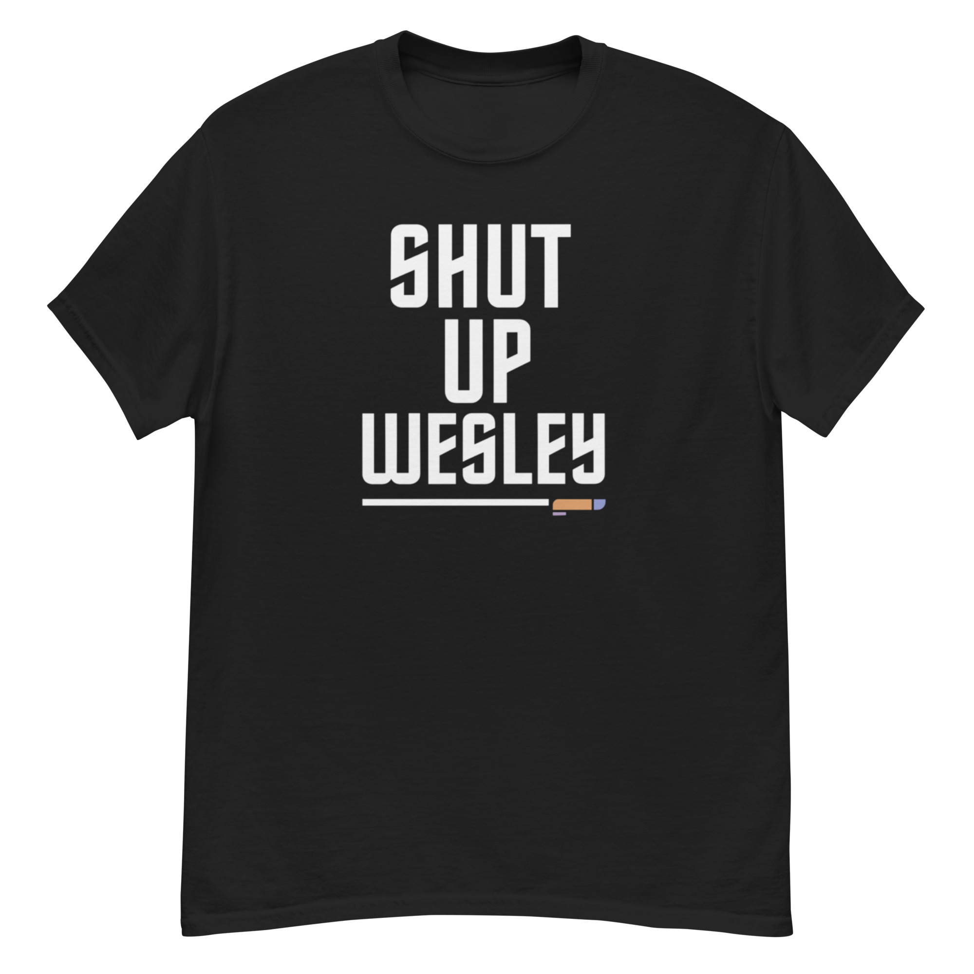 Shut Up Wesley Shirt – Star Trek TNG Funny Fan Tee - Image 4