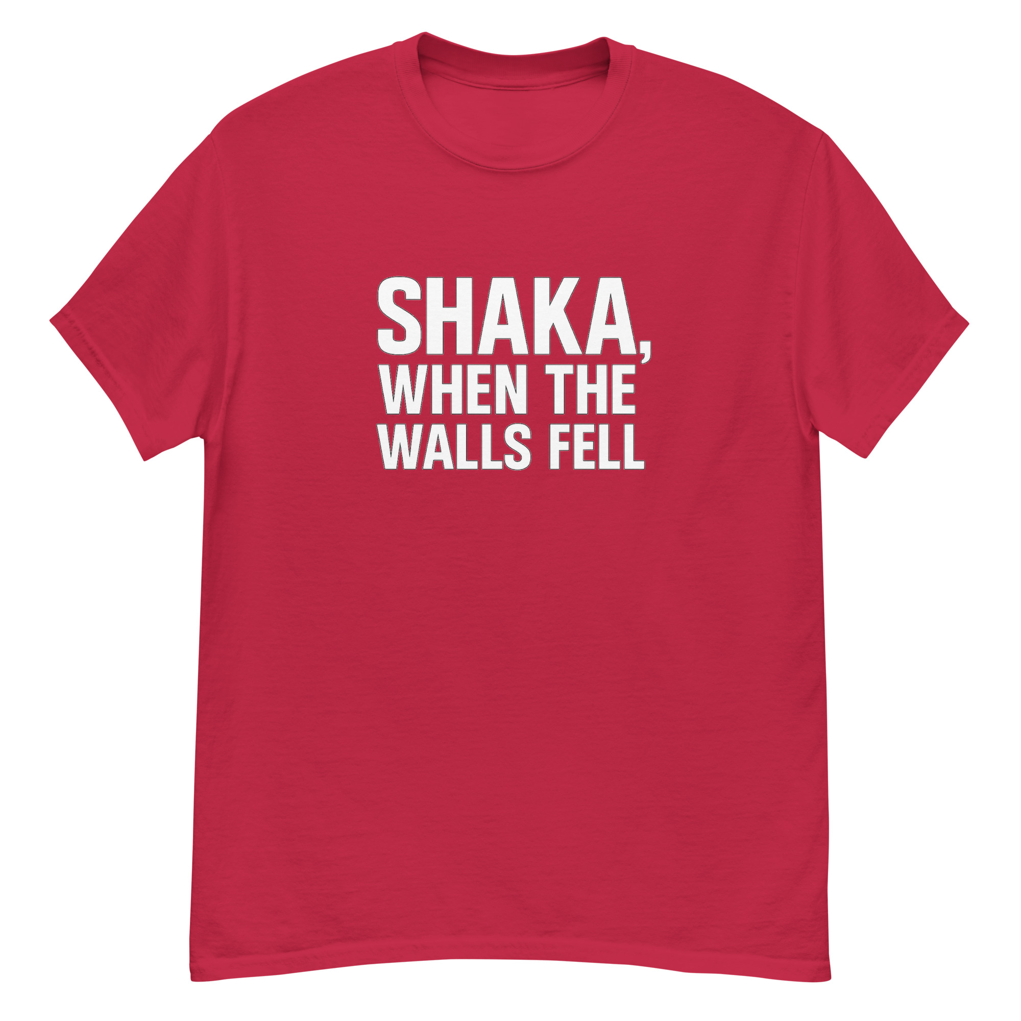 “Shaka, When the Walls Fell” – Sci-Fi Parody Tee | Unisex Cotton Shirt Inspired by Classic Episode - Image 15