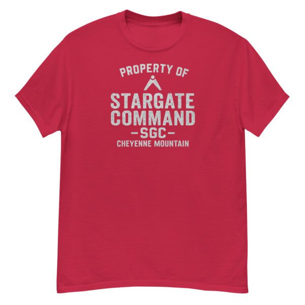 Property of Stargate Command SGC – Distressed Military Tee - Image 15