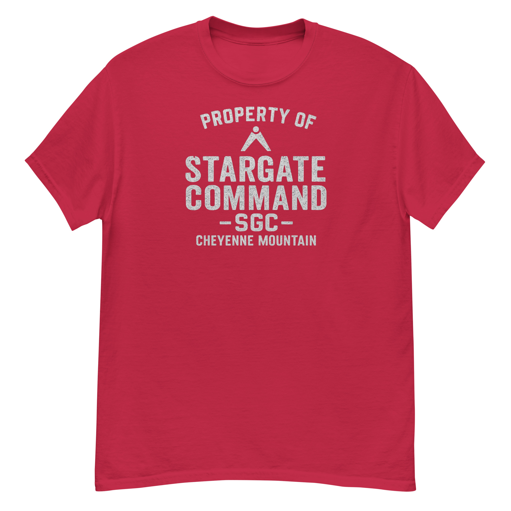 Property of Stargate Command SGC – Distressed Military Tee - Image 15