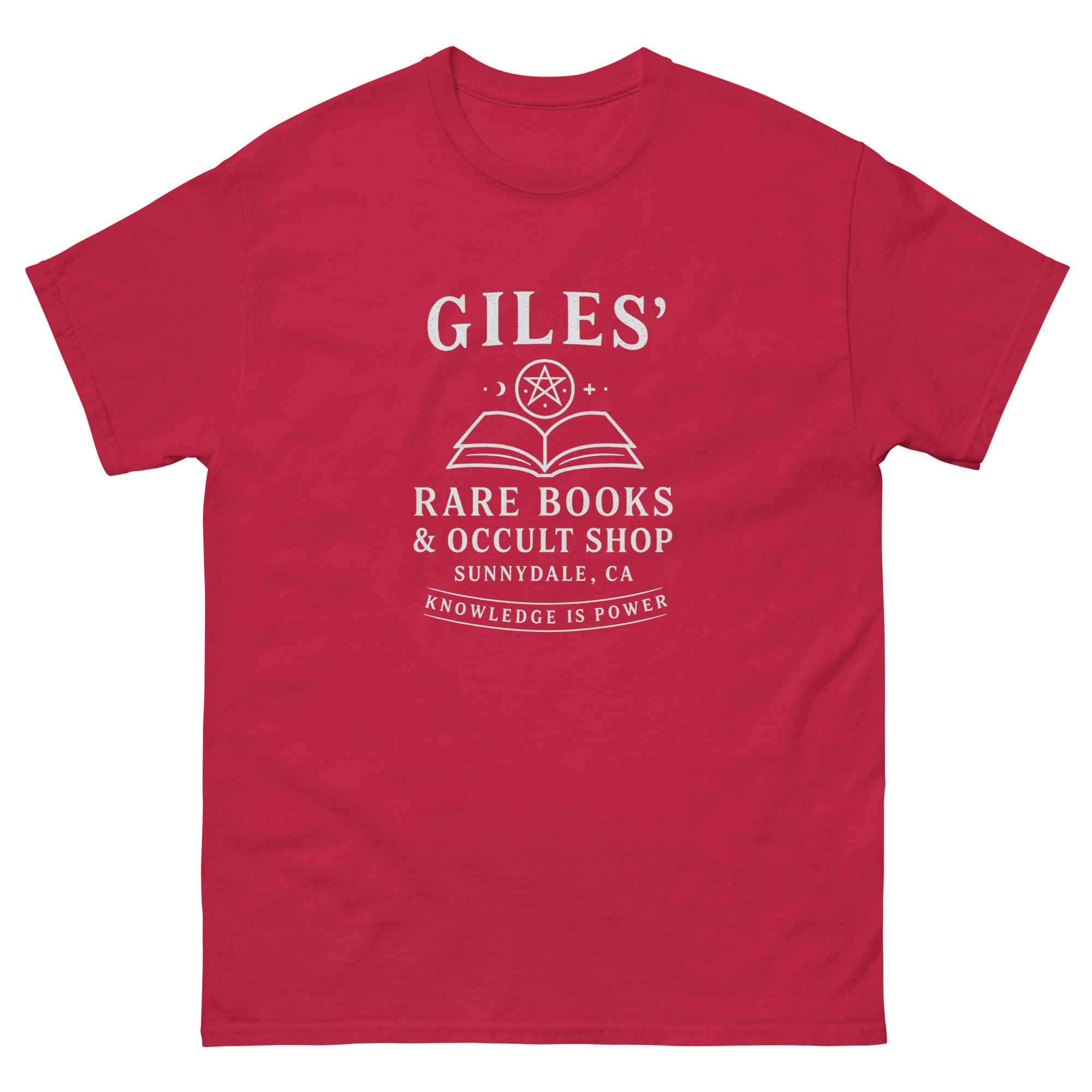 Giles’ Rare Books & Occult Shop – Sunnydale Tee | Buffy-Inspired Shirt - Image 15