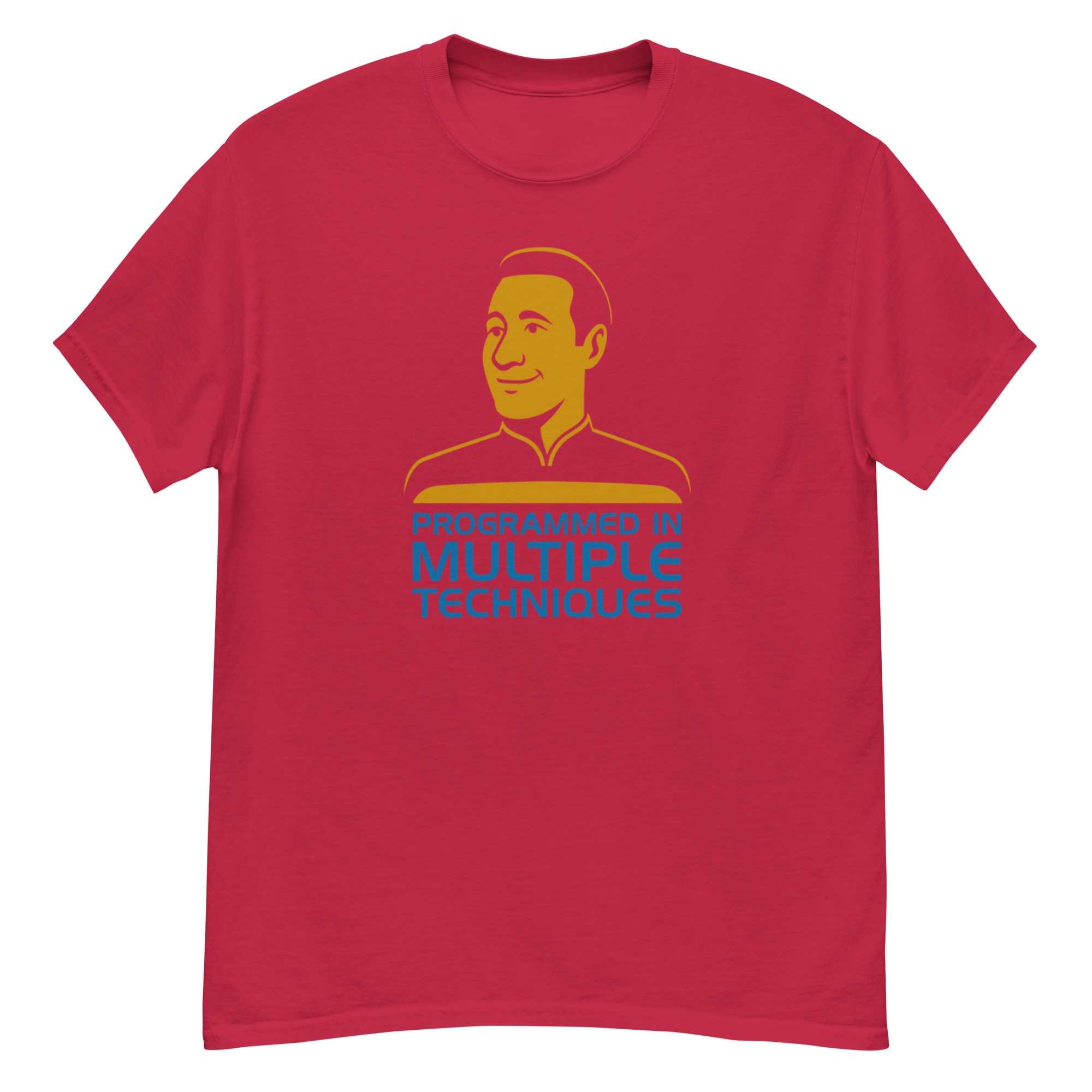 Programmed in Multiple Techniques Shirt – Minimalist Sci-Fi Tee - Image 15