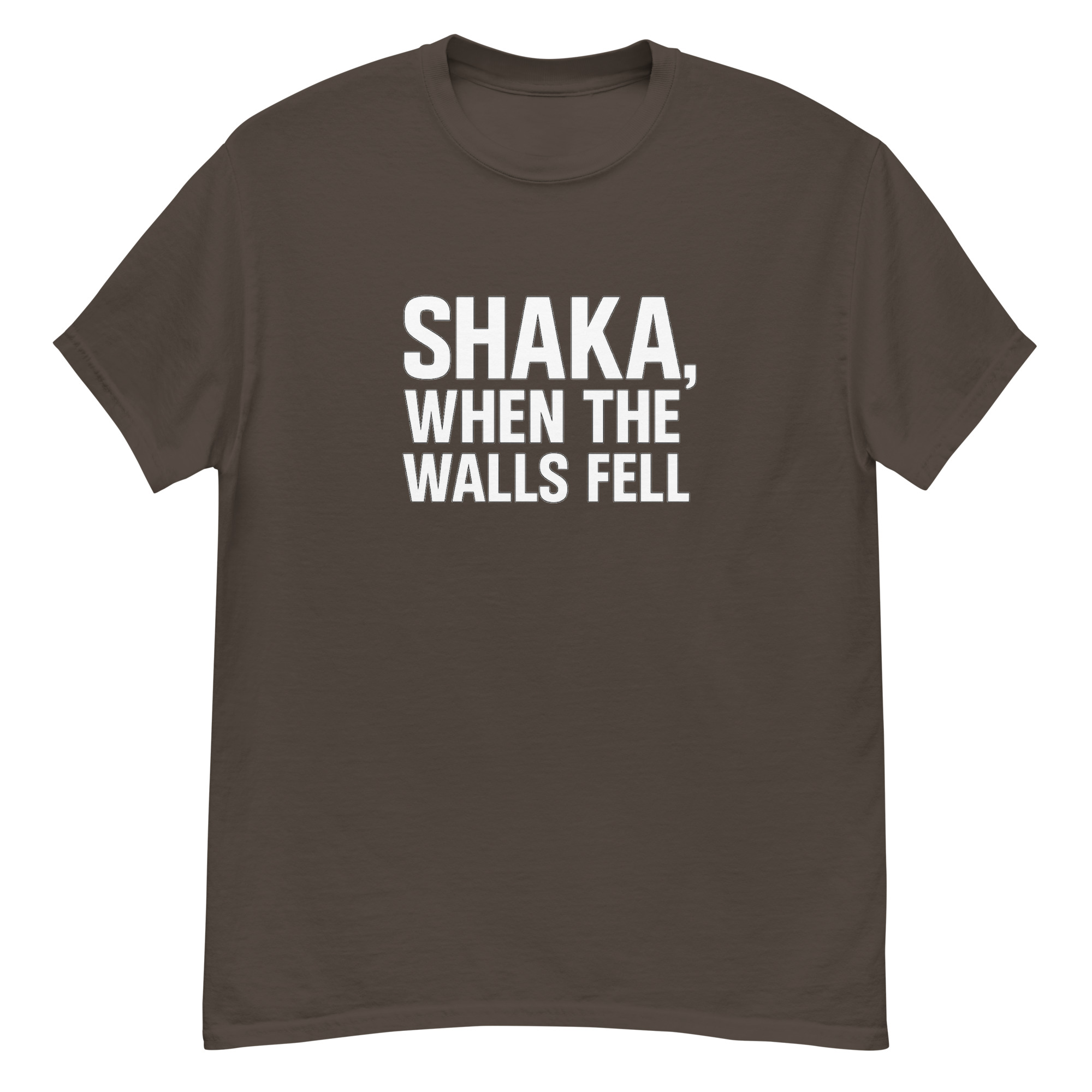 “Shaka, When the Walls Fell” – Sci-Fi Parody Tee | Unisex Cotton Shirt Inspired by Classic Episode - Image 13