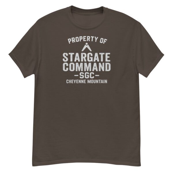 Property of Stargate Command SGC – Distressed Military Tee - Image 13