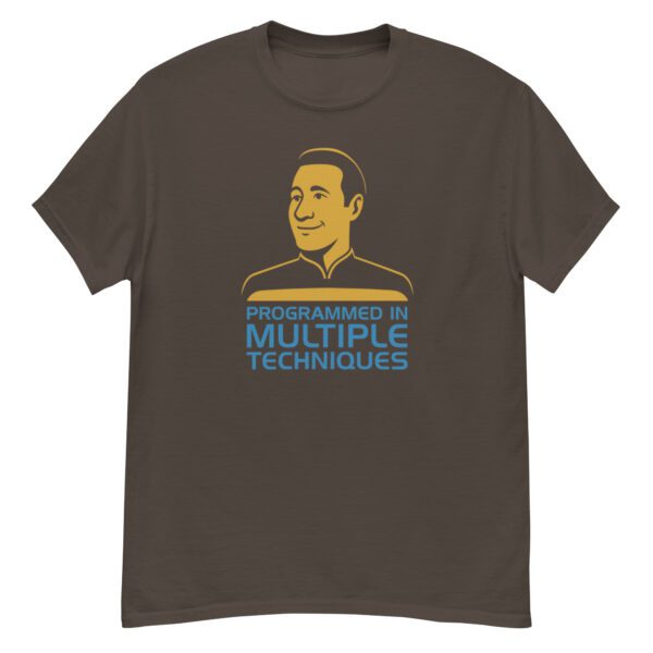 Programmed in Multiple Techniques Shirt – Minimalist Sci-Fi Tee - Image 13