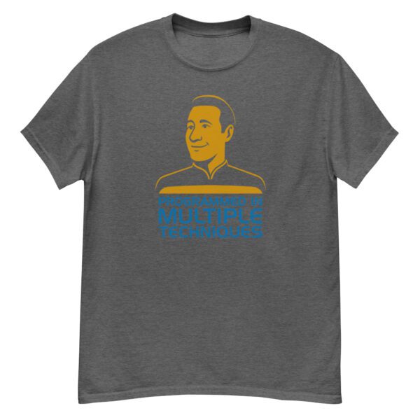 Programmed in Multiple Techniques Shirt – Minimalist Sci-Fi Tee - Image 19