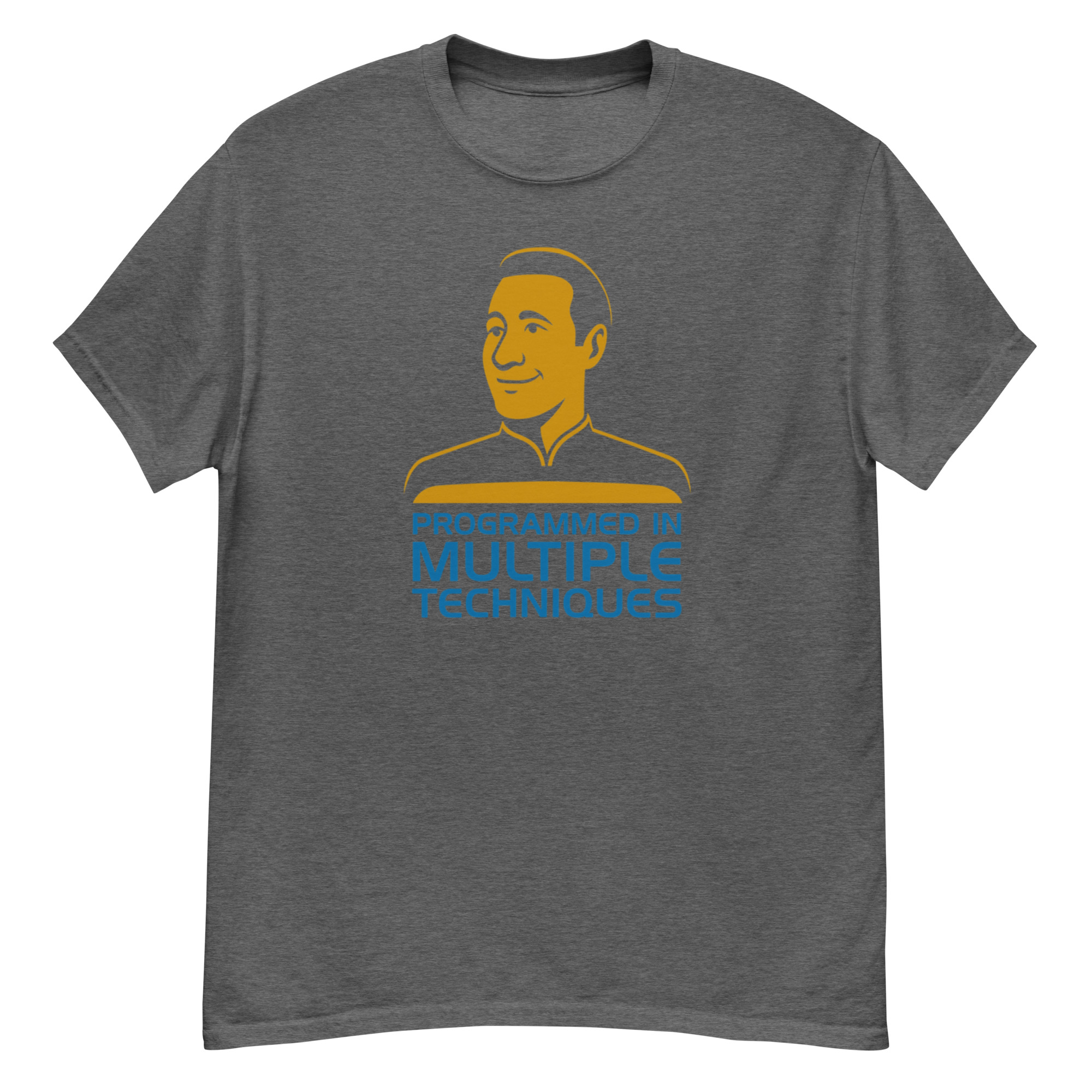 Programmed in Multiple Techniques Shirt – Minimalist Sci-Fi Tee - Image 19