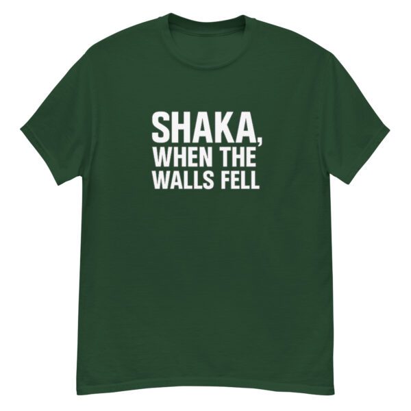 “Shaka, When the Walls Fell” – Sci-Fi Parody Tee | Unisex Cotton Shirt Inspired by Classic Episode - Image 11