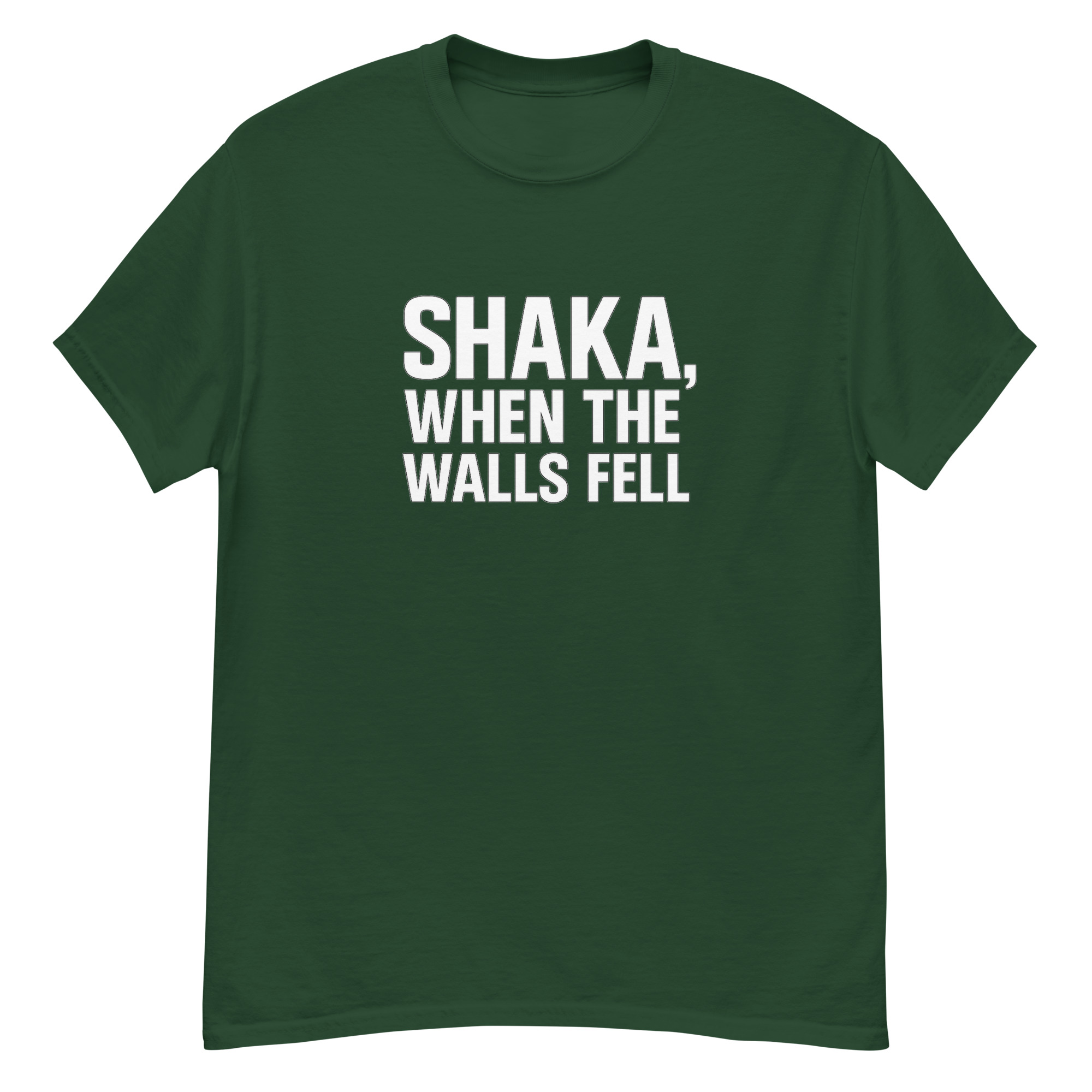 “Shaka, When the Walls Fell” – Sci-Fi Parody Tee | Unisex Cotton Shirt Inspired by Classic Episode - Image 11