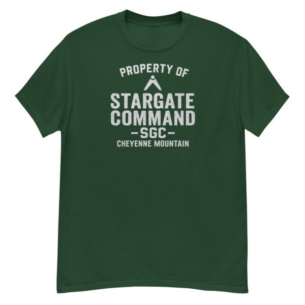 Property of Stargate Command SGC – Distressed Military Tee - Image 11