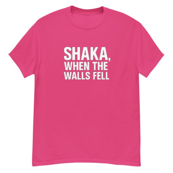 “Shaka, When the Walls Fell” – Sci-Fi Parody Tee | Unisex Cotton Shirt Inspired by Classic Episode - Image 21