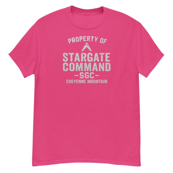 Property of Stargate Command SGC – Distressed Military Tee - Image 21