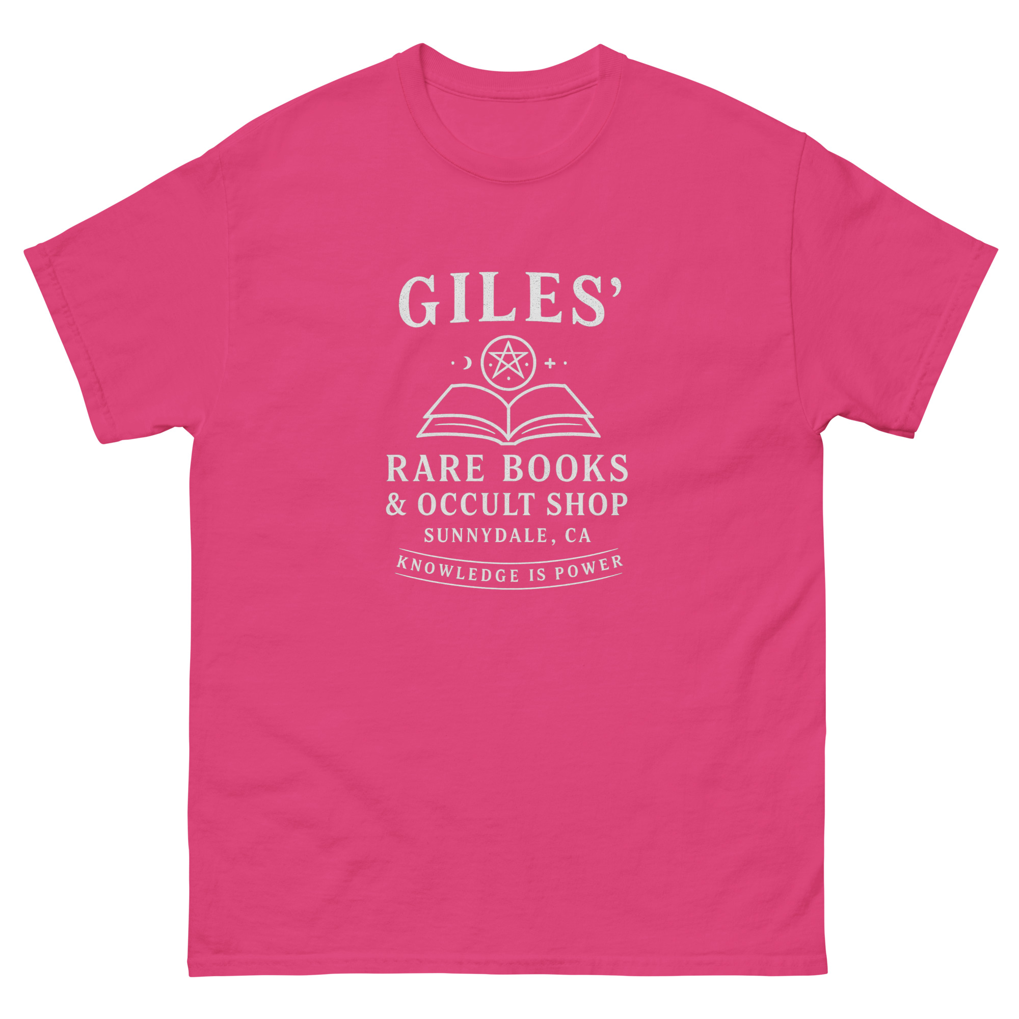 Giles’ Rare Books & Occult Shop – Sunnydale Tee | Buffy-Inspired Shirt - Image 21