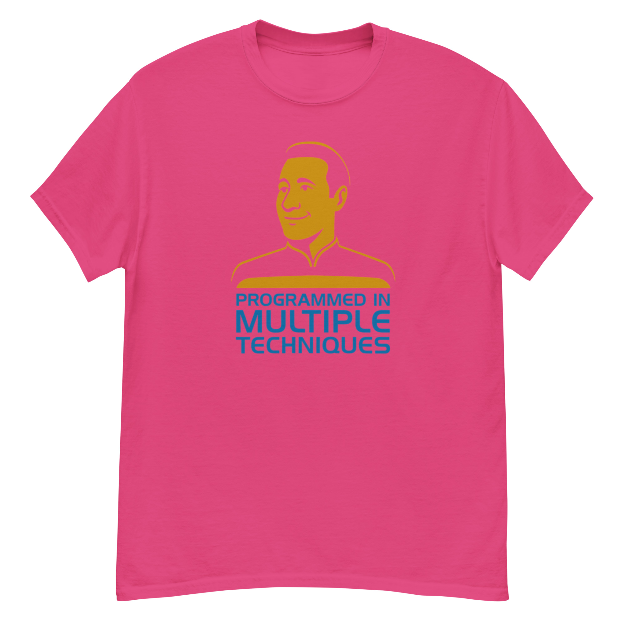Programmed in Multiple Techniques Shirt – Minimalist Sci-Fi Tee - Image 21