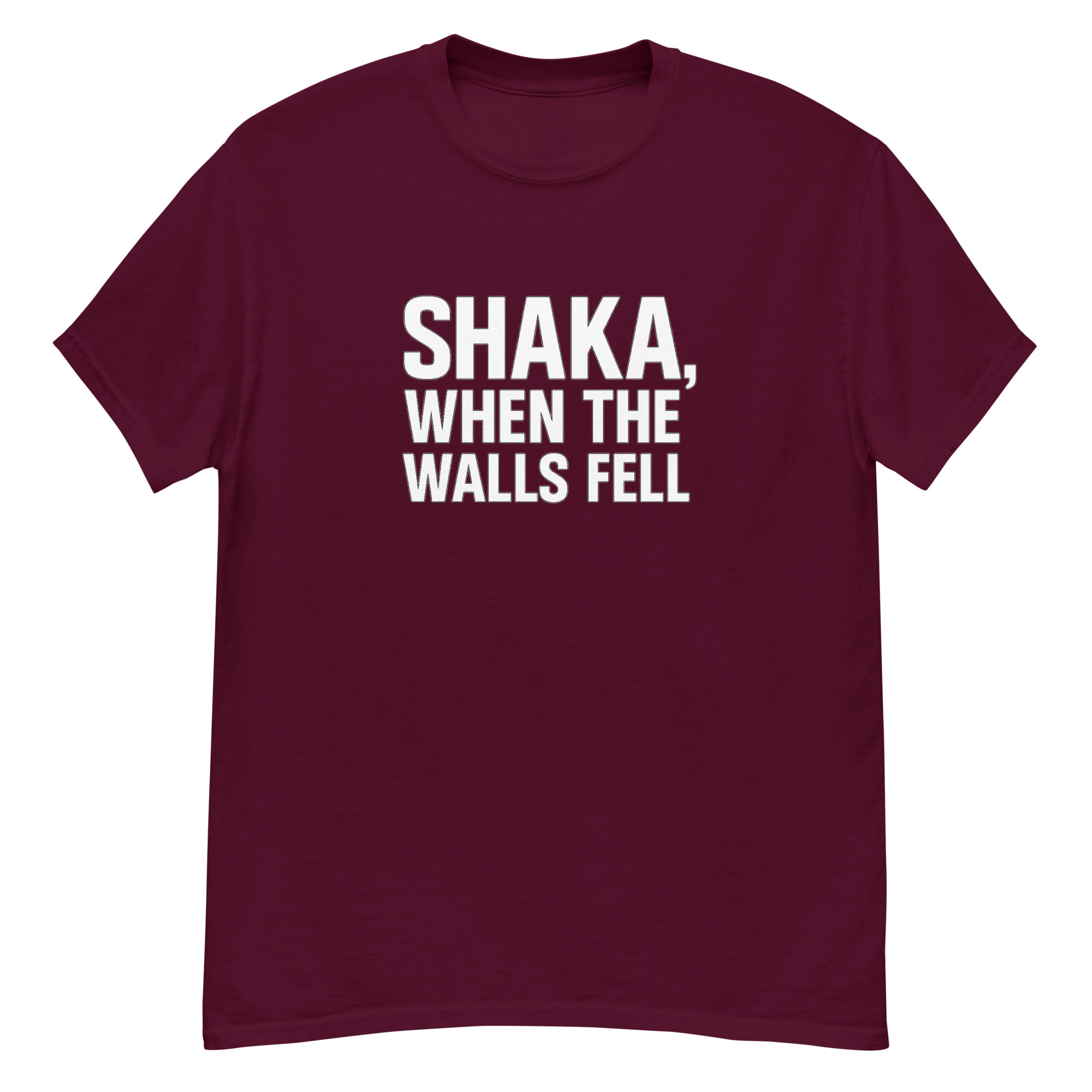 “Shaka, When the Walls Fell” – Sci-Fi Parody Tee | Unisex Cotton Shirt Inspired by Classic Episode