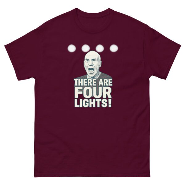 There Are Four Lights T-Shirt – Star Trek TNG Inspired Tee for Sci-Fi Fans - Image 2