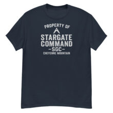 Property of Stargate Command SGC – Distressed Military Tee