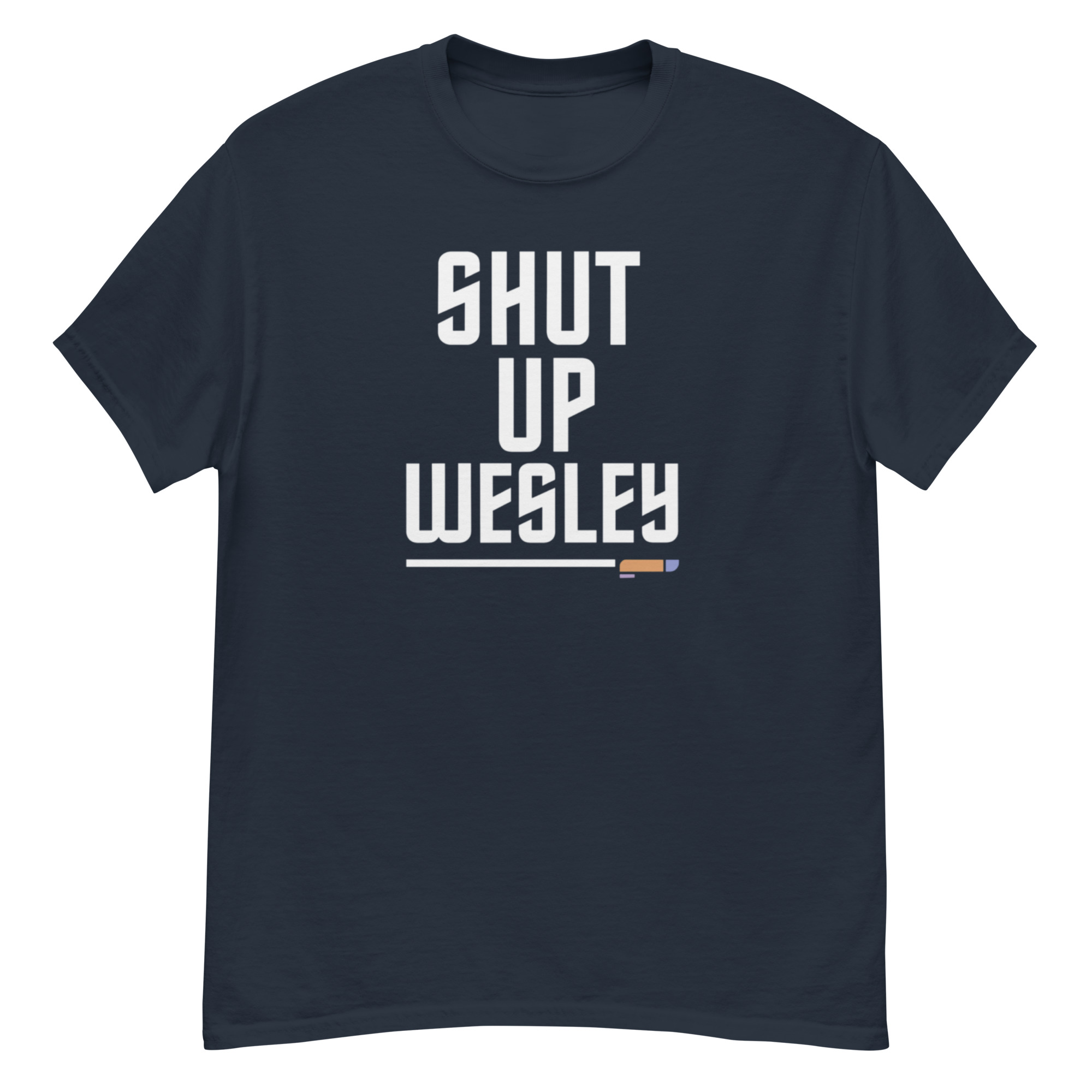 Shut Up Wesley Shirt – Star Trek TNG Funny Fan Tee - Image 6