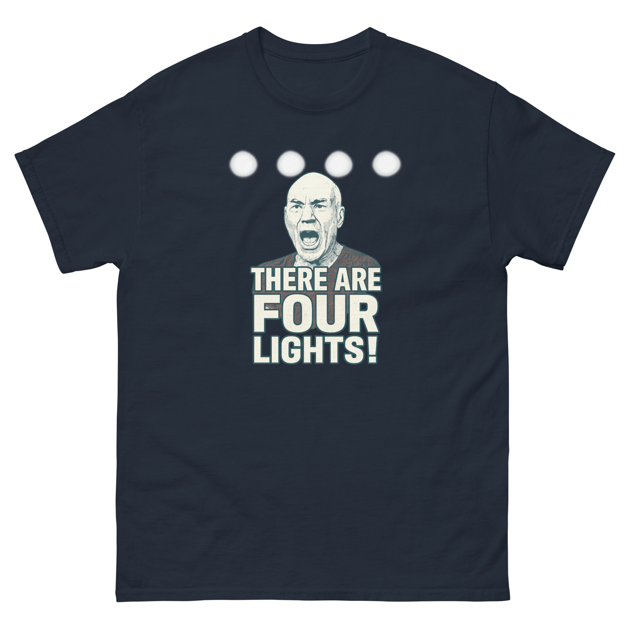 There Are Four Lights T-Shirt – Star Trek TNG Inspired Tee for Sci-Fi Fans - Image 5