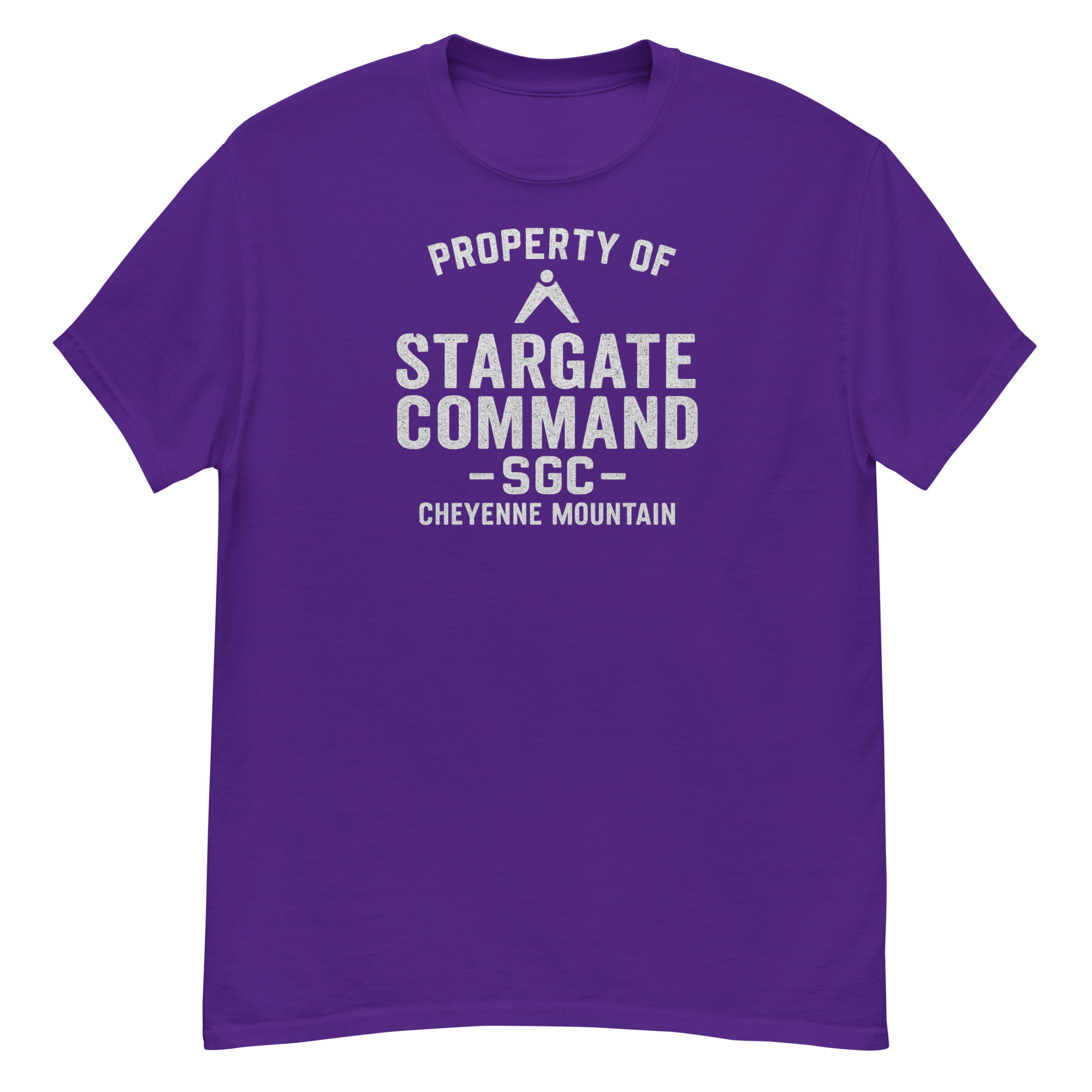 Property of Stargate Command SGC – Distressed Military Tee - Image 7