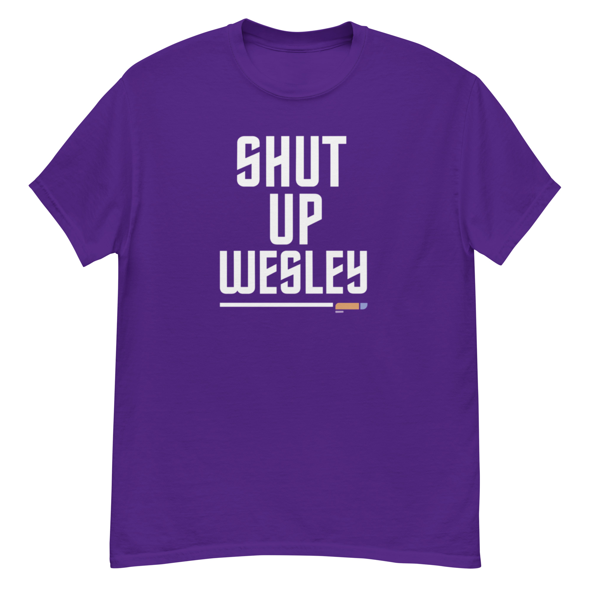 Shut Up Wesley Shirt – Star Trek TNG Funny Fan Tee - Image 8