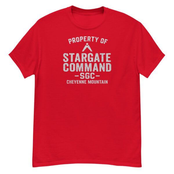 Property of Stargate Command SGC – Distressed Military Tee - Image 9