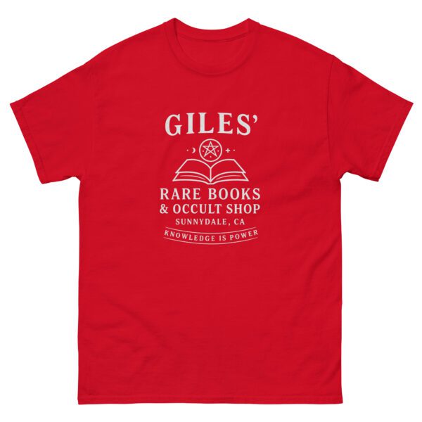 Giles’ Rare Books & Occult Shop – Sunnydale Tee | Buffy-Inspired Shirt - Image 9