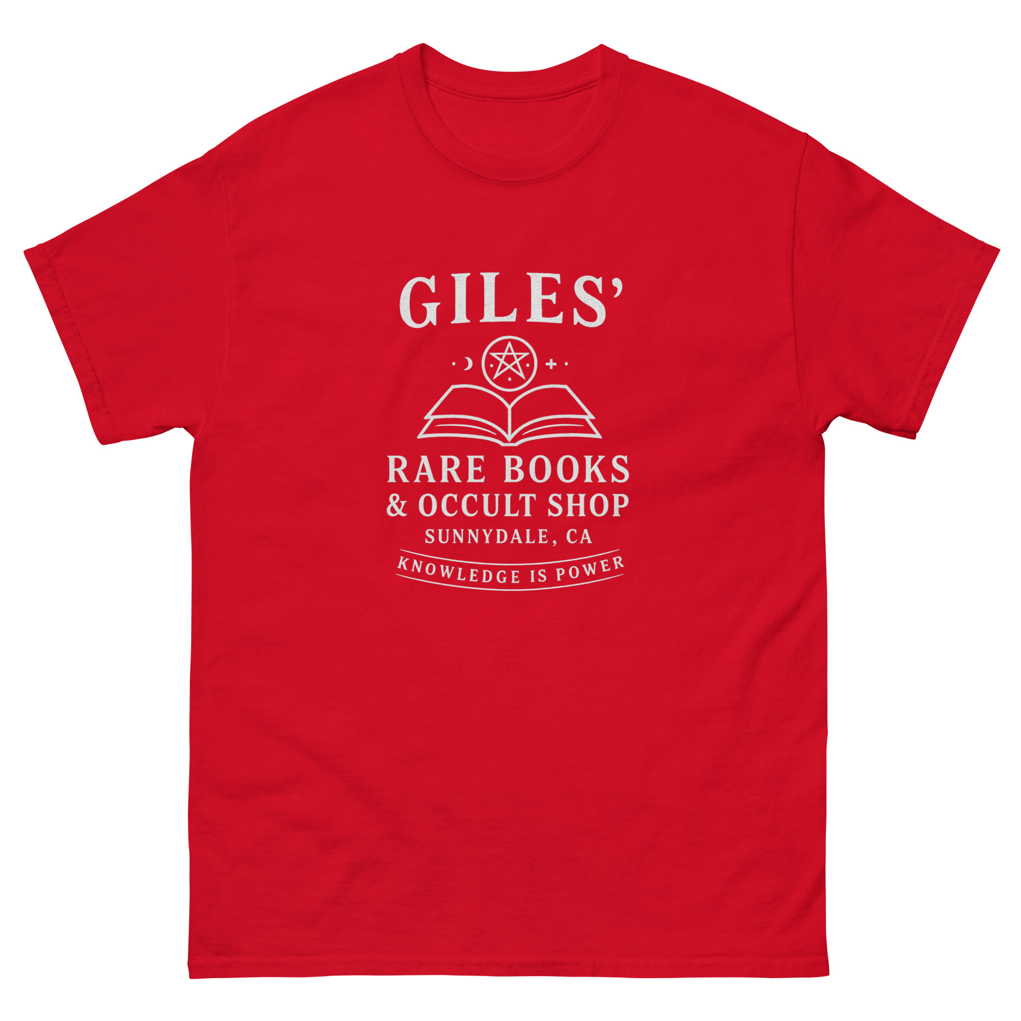 Giles’ Rare Books & Occult Shop – Sunnydale Tee | Buffy-Inspired Shirt - Image 9