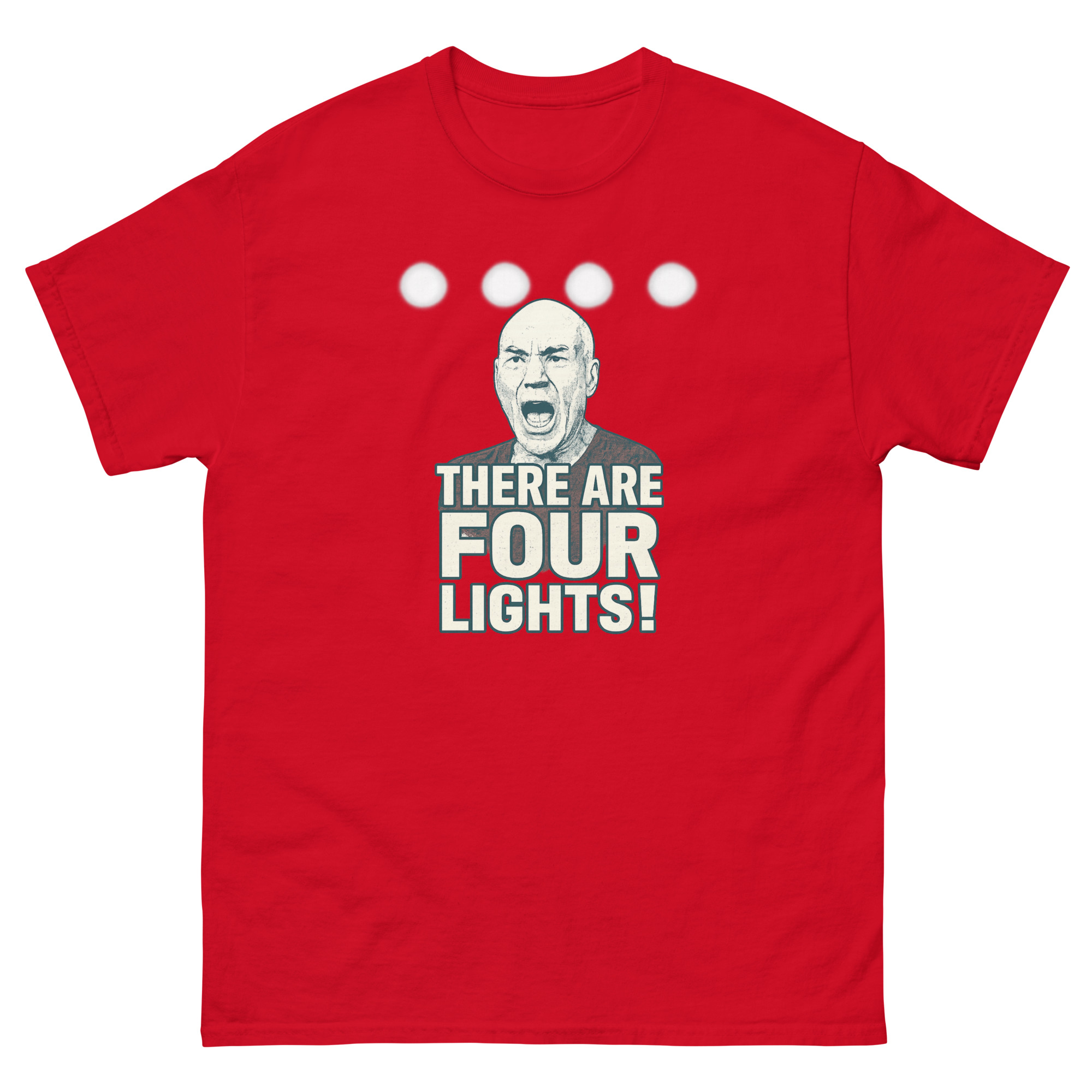 There Are Four Lights T-Shirt – Star Trek TNG Inspired Tee for Sci-Fi Fans - Image 9
