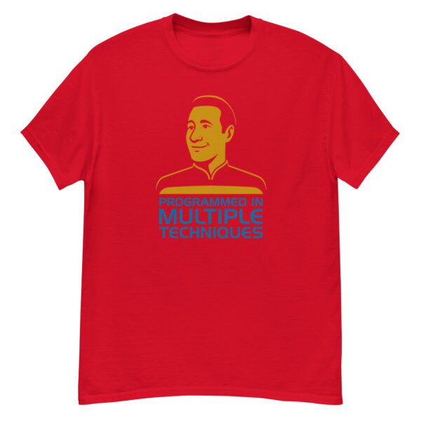 Programmed in Multiple Techniques Shirt – Minimalist Sci-Fi Tee - Image 9