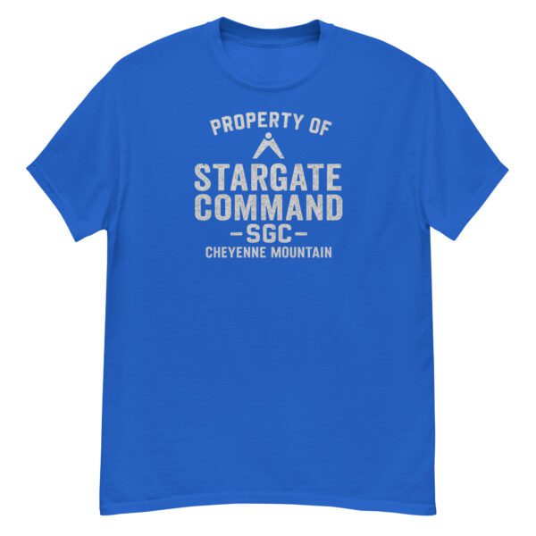 Property of Stargate Command SGC – Distressed Military Tee - Image 17