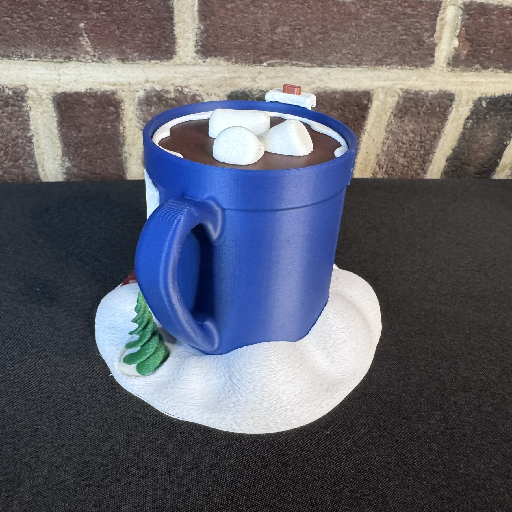 Christmas Fairy House Mug – Light-Up Holiday Cottage (LED Tea Light Included) - Image 4