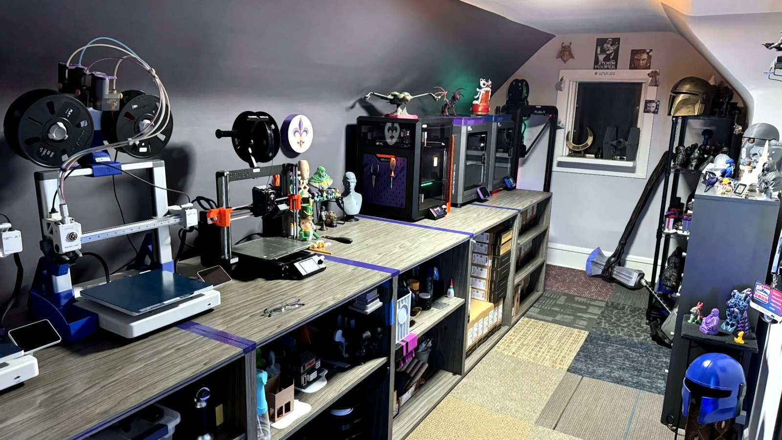3D print farm services at Made by Rice 3D Studio
