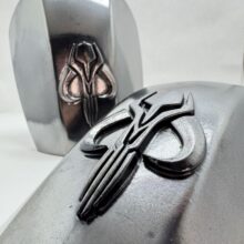 Mandalorian Shoulder Pauldron – Beskar Style Cosplay Armor