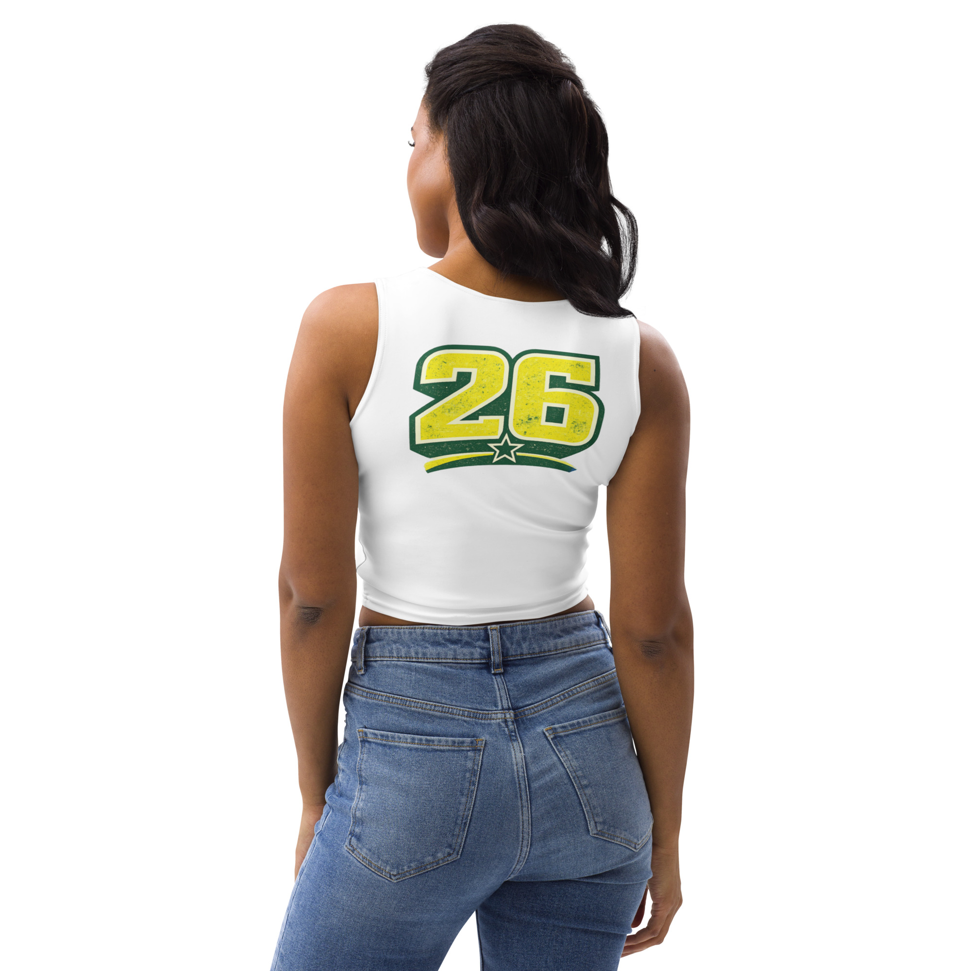 World Cup Tee - Brazil - Hexa 2026 - Crop Top - Image 3