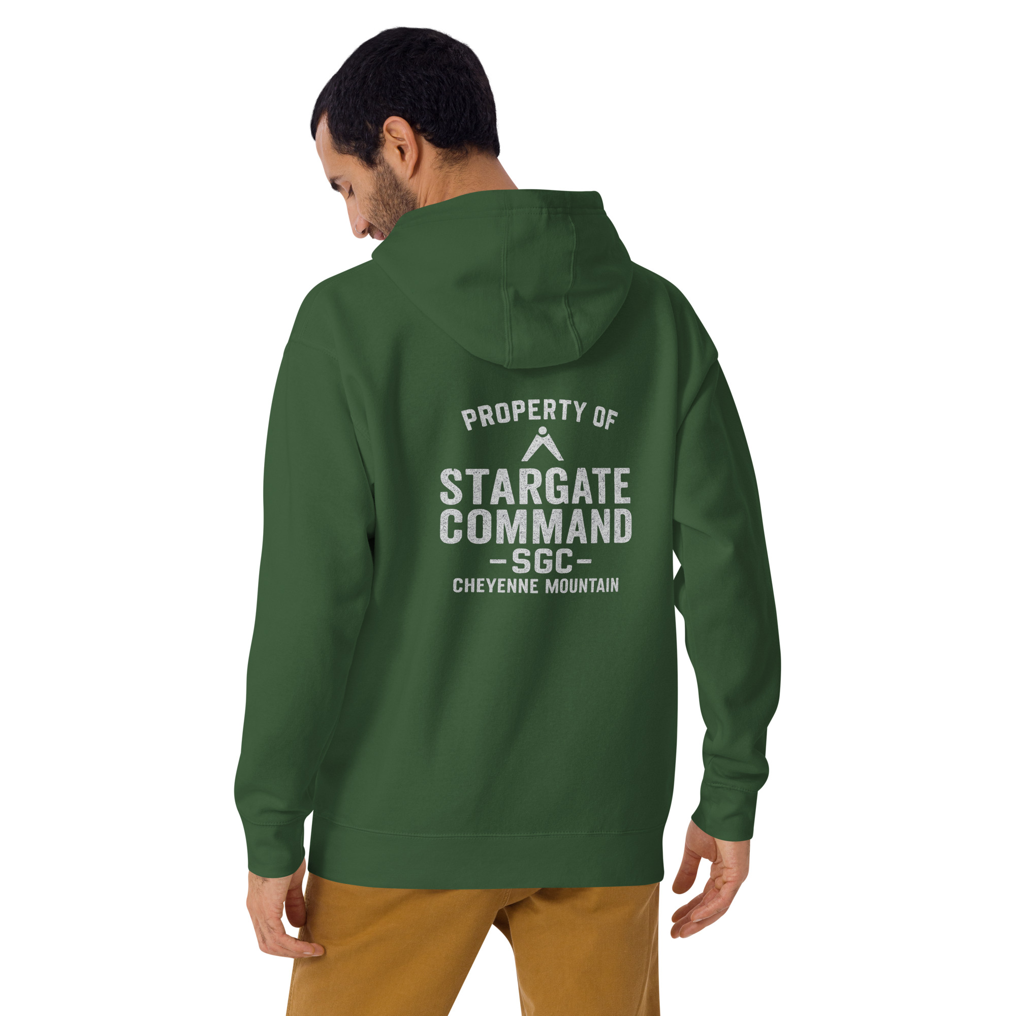 Property of Stargate Command Hoodie | SGC Military Sci-Fi Pullover Hoodie - Image 29