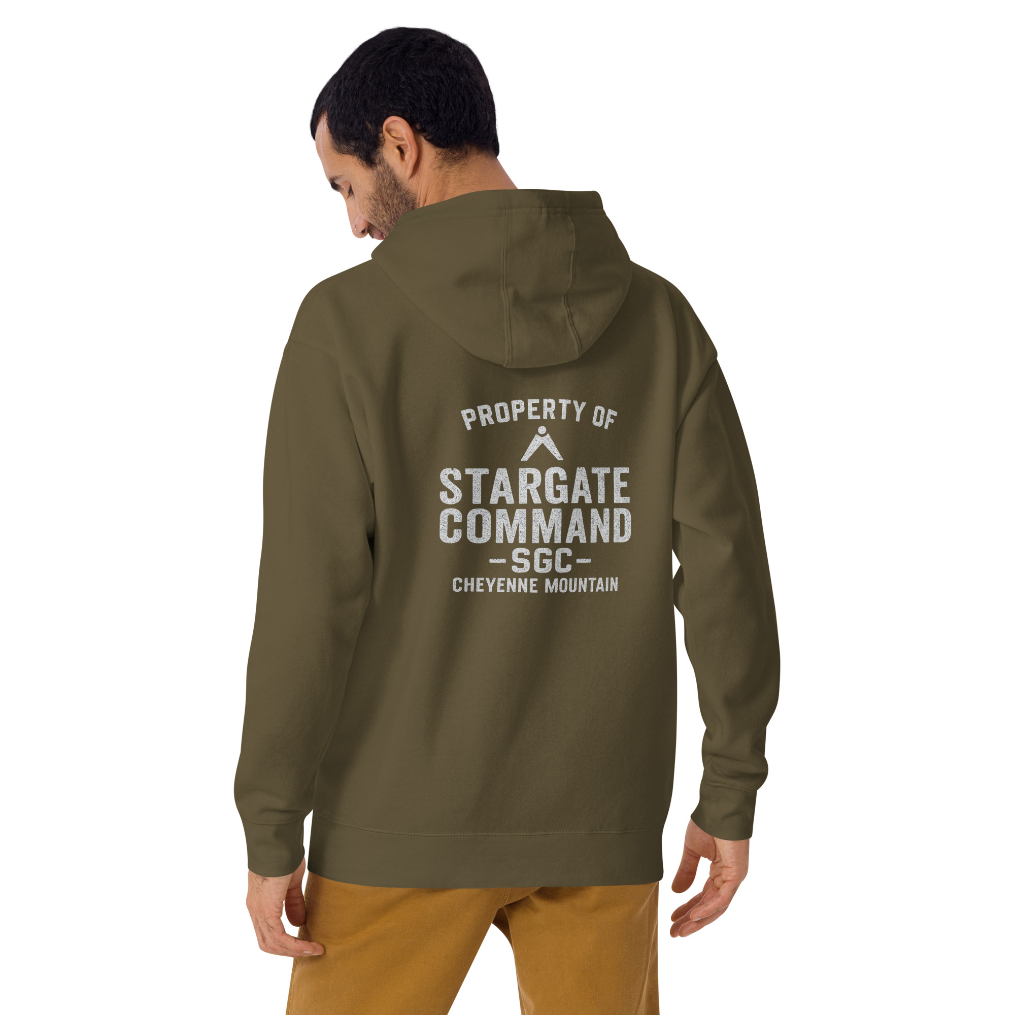 Property of Stargate Command Hoodie | SGC Military Sci-Fi Pullover Hoodie - Image 33