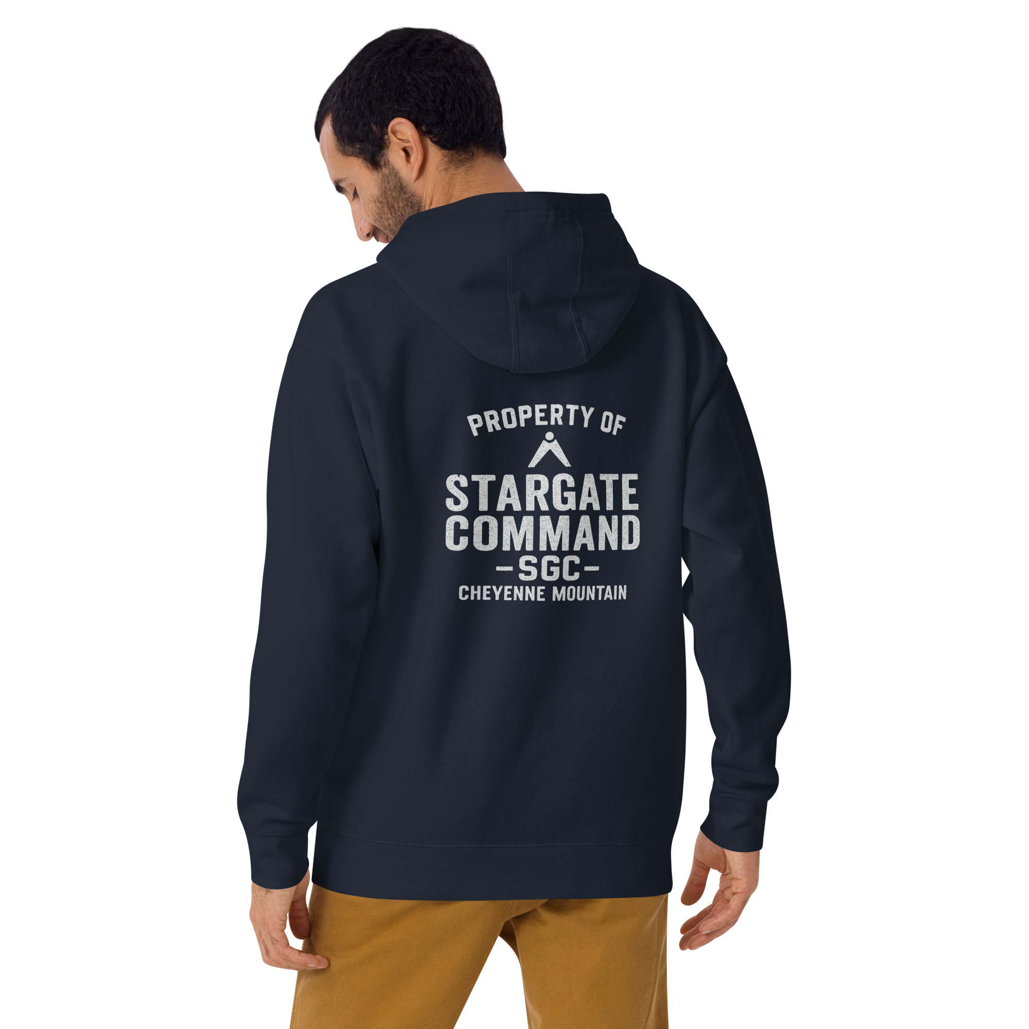 Property of Stargate Command Hoodie | SGC Military Sci-Fi Pullover Hoodie - Image 5